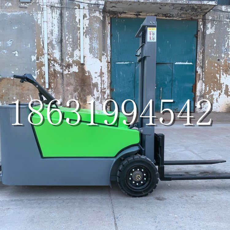 丹凤县小型电动叉车1吨2吨步行站驾式电瓶堆高充电装卸车液压升降车铲车